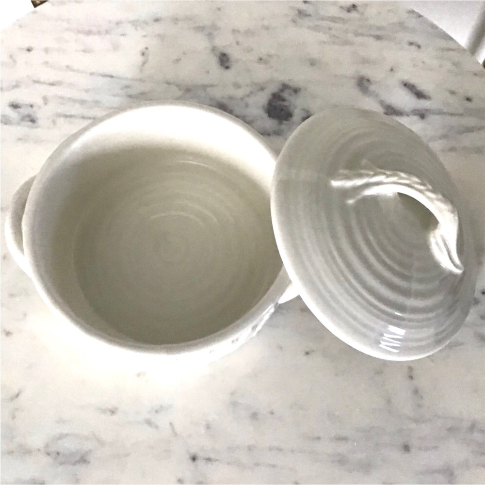 Anthropologie Mimi Thorisson Glazed Stoneware Baking Dish Cocotte NIB - Picture 8 of 10